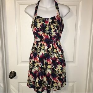 Floral printed dress